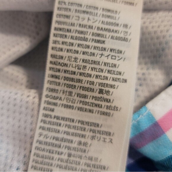 Hollister Plaid 8" Swim Trunks Board Shorts Size Medium - Picture 5 of 9